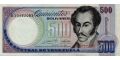 Venezuela 500 1989 UNC P-67/c